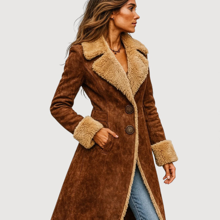 ARIELLE | SHEARLING COAT