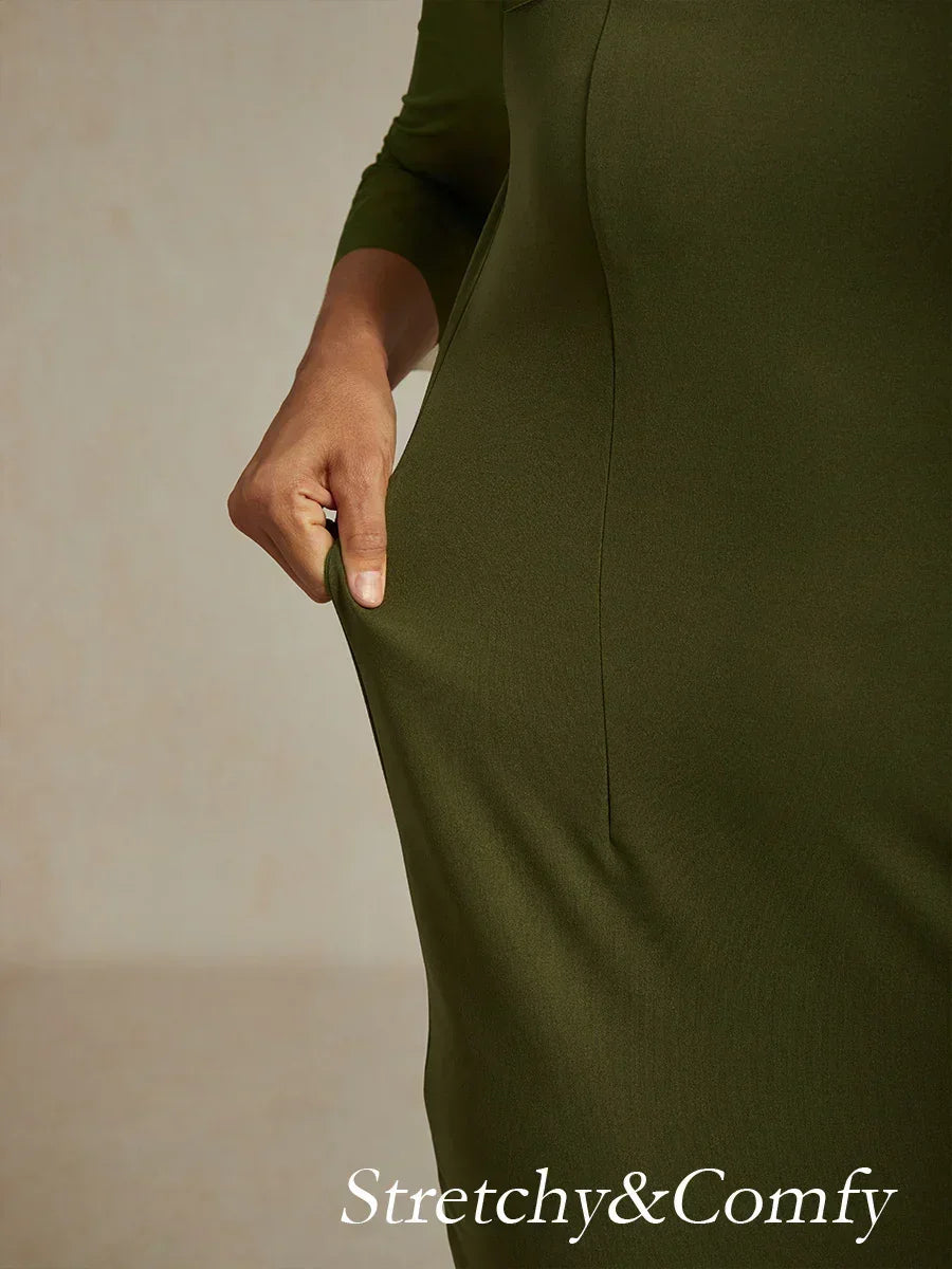 Elegant Sheath Cocktail Dress with Embellished Illusion Mesh Neckline