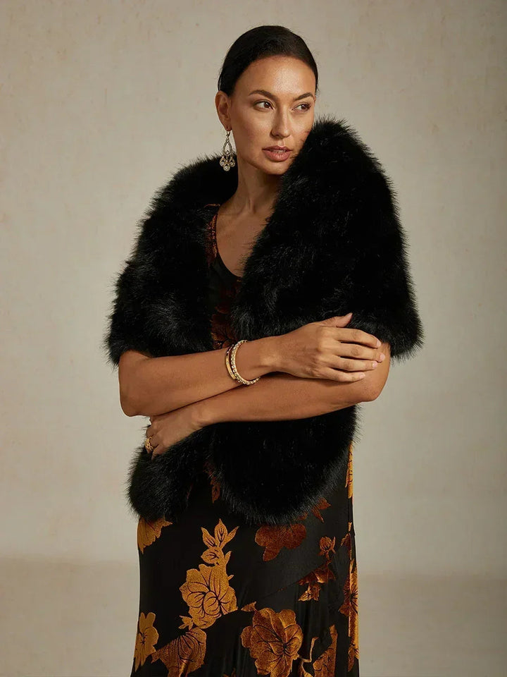 Floral Evening Gown with Asymmetrical Hem