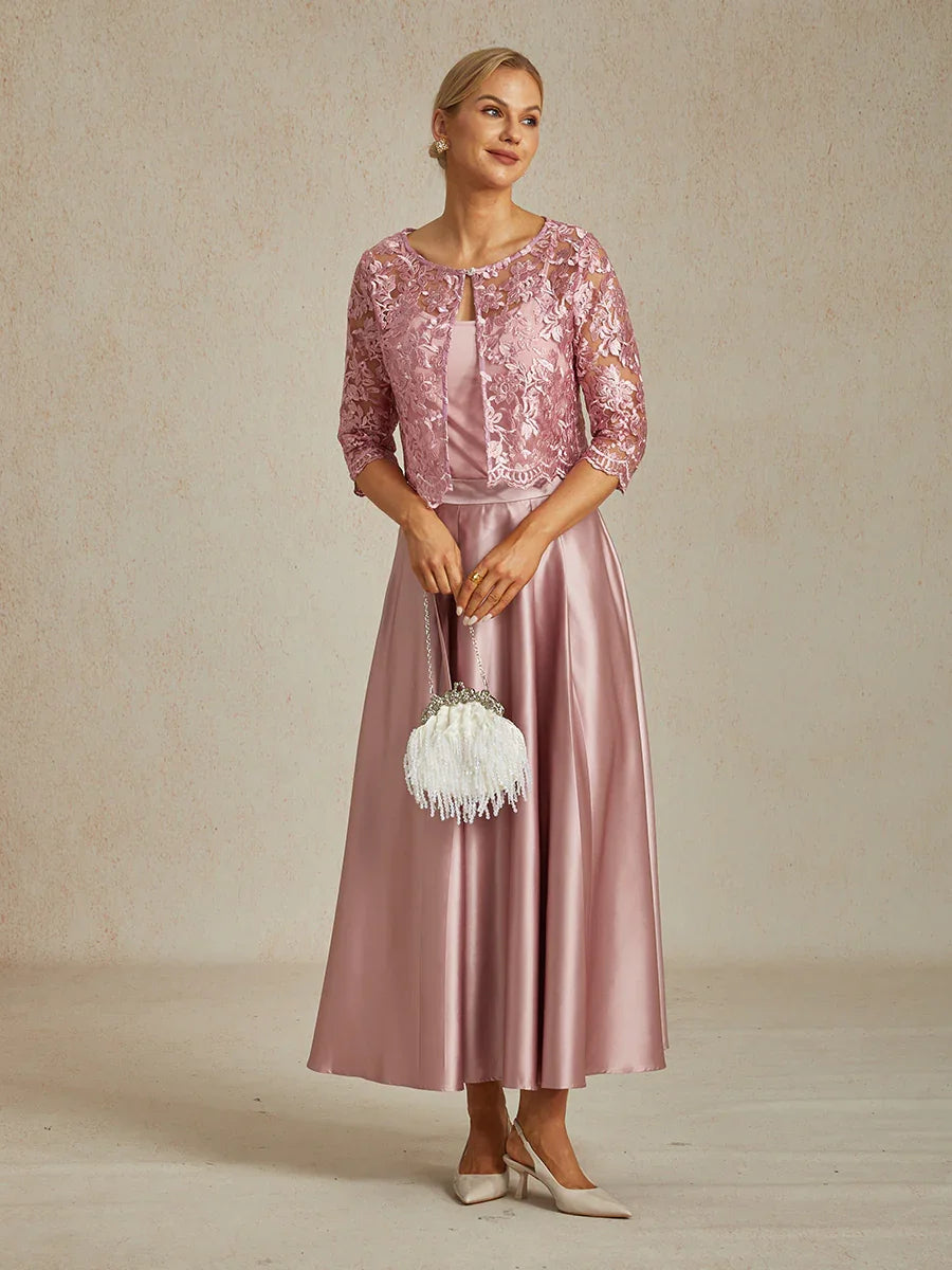 Floral Embroidered Lace Jacket With Scallop Detail