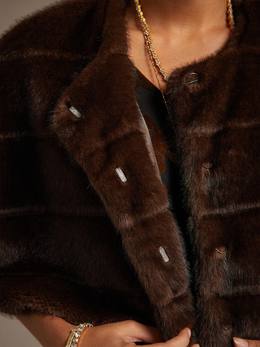 Floral A-Line Dress with Flutter Sleeves