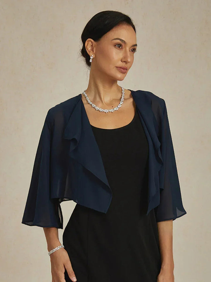 Sheer Chiffon Evening Cover Up