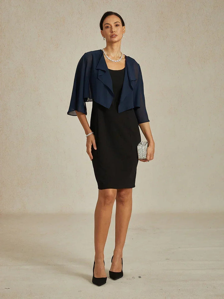 Sheer Chiffon Evening Cover Up