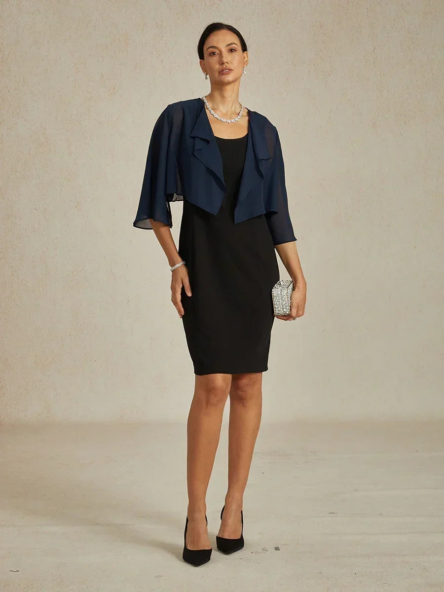 Sheer Chiffon Evening Cover Up