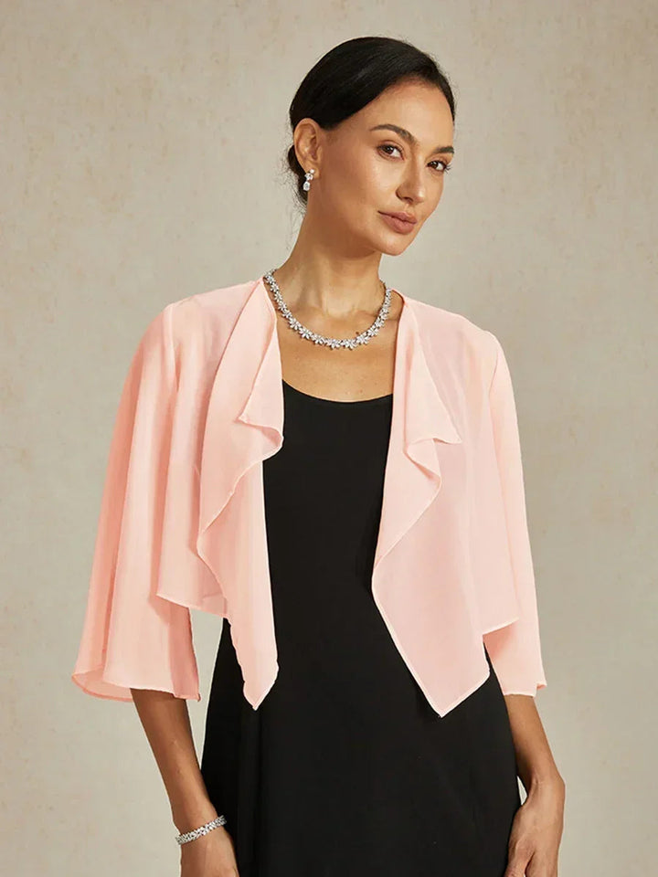 Sheer Chiffon Evening Cover Up