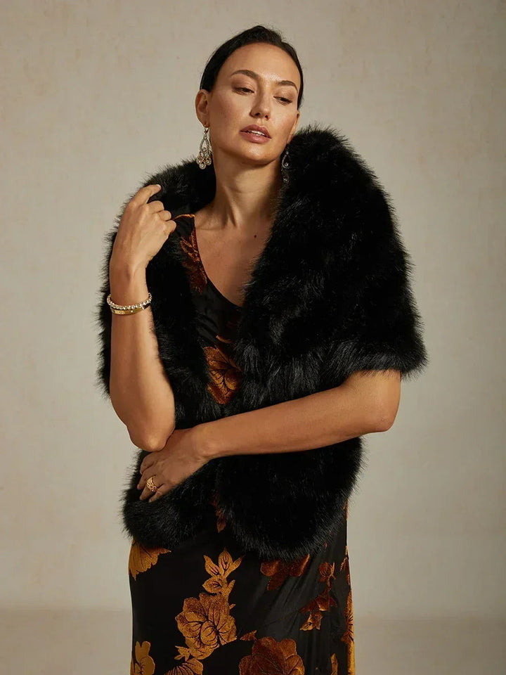 Floral Evening Gown with Asymmetrical Hem